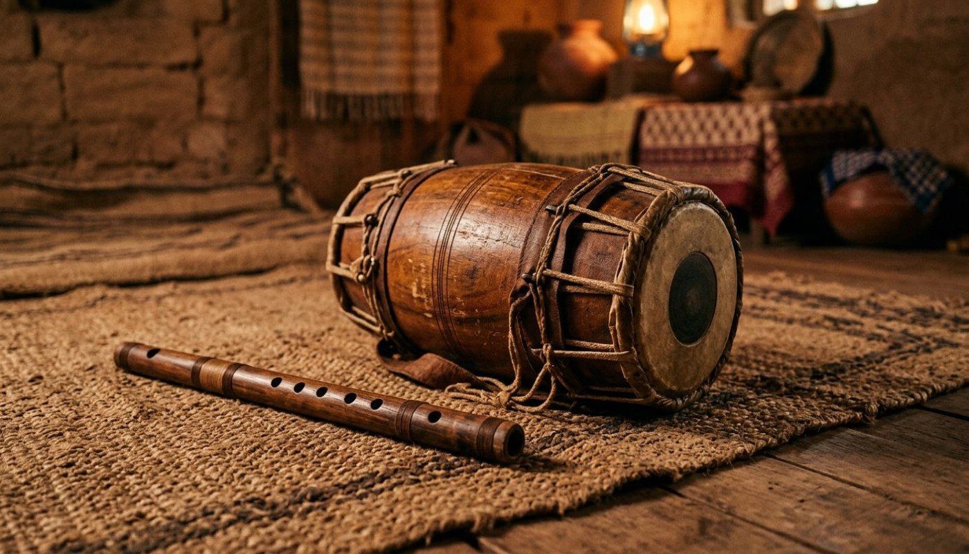 Comment les instruments traditionnels favorisent-ils la relaxation ?